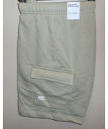 Nike Men Size XL Sportswear Club Fleece Cargo Sweat Shorts CZ9956 Tan Br... - £31.12 GBP