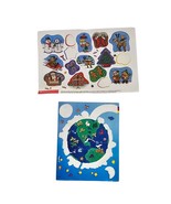 Vintage Scholastic Scratch And Sniff Stickers Christmas Plus Bonus Stickers - £11.85 GBP
