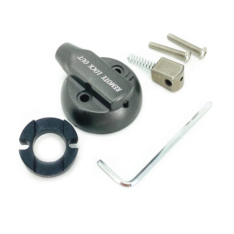 Mountain Bike Front Fork Suspension Cartrie Remote Lock Out Cover embly Front Fo - £91.71 GBP