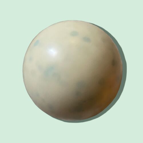 Cue Pool Billiard Ball 2.25&quot; White 2 1/4&quot; Standard Size Vintage - $9.49
