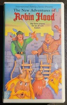 Rare VHS~The New Adventures Of Robin Hood~International Family Classics TESTED - £6.35 GBP