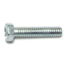 #8-32 x 3/4&quot; Zinc Slotted Indented Hex Head Machine Screws MSIHS-083 (40 pcs.) - $12.01