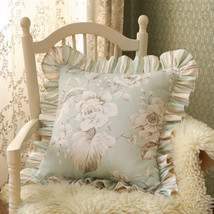 18 x 18 in Vintage Florals Throw Pillow Cover Case Sofa Bed Cushion Covers Decor - £16.02 GBP
