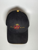 Budweiser B Logo Official Anheuser-Busch Merchandise Black Baseball Cap - £8.92 GBP