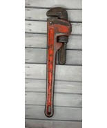 Ridgid Heavy Duty 14&quot; Pie Wrench VTG Monkey Elyria USA Red Plumber Tool ... - £13.07 GBP