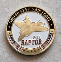 U S Air Force F-22 Raptor Challenge Coin - £11.69 GBP