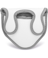 Small Golf Putter Cover Half Mallet Mini Golf Headcover Club Head Protec... - $28.73