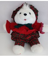 1993 Kmart Christmas Teddy Bear Girl Santa&#39;s Magical Toyshop Collection - $25.79 CAD