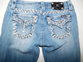 Miss Me Silver Jewels Jeans Size 29 - £31.90 GBP