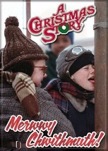 A Christmas Story Movie Merwwy Chwithmuth! Photo Refrigerator Magnet New... - $77.15 MXN