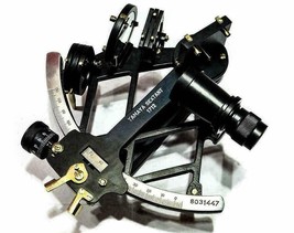 Tamaya arbeitendes schwarzes Messing nautischer Sextant-Vintage Navigation antik - £78.82 GBP