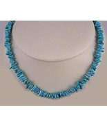 STERLING SILVER NAVAJO TURQUOISE NUGGET NECKLACE - $3,046.05 MXN
