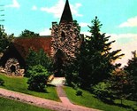 The Chapel Trudeau Sanitarium Saranac Lake Adirondacks NY 1929 WB Postcard - £3.11 GBP