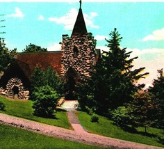 The Chapel Trudeau Sanitarium Saranac Lake Adirondacks NY 1929 WB Postcard - £3.12 GBP
