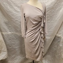 NWT Suzi Chin for Maggy Boutique Women&#39;s Gray Dress, Size 10 - $49.50