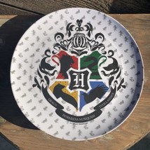 New Harry Potter Hogwarts Crest Set of 4 Melamine Dinner Plates 10&quot; - £9.49 GBP