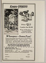 1926 Print Ad Kangru-Springshu Jumping Toy for Kids Littlefield Chicago,Illinois - £6.22 GBP