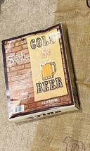VTG Simple Stitches by Tina of California COLD 5c BEER Started / Incompl... - £11.58 GBP