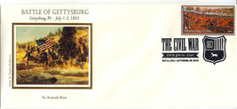 20th Maine Battle of Gettysburg First Day of Issue Envelope - £5.50 GBP