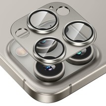 For Iphone 15 Pro/Iphone 15 Pro Max Camera Lens Protector, Metal Aluminu... - £22.34 GBP
