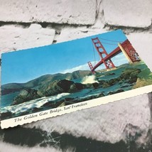 Vintage Postcard The Golden Gate Bridge San Francisco  - £5.51 GBP