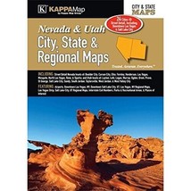 Nevada &amp; Utah City, State, &amp; Regional Maps Street Atlas (K) - £47.29 GBP