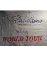 Phil Collins Both Sides Tour &#39;94 World Tour White/Pink Large T-Shirt In ... - $19.50