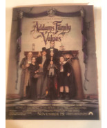 Addams Family Values Magazine Pinup Ad Advertisement Christina Ricci Rau... - $4.94