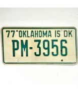1977 United States Oklahoma Pushmataha County Passenger License Plate PM... - $20.31 CAD