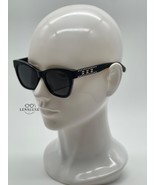 New CHANEL CH9162B Cat Eye Sunglasses Black Frame Grey Gradient Lens - $266.00