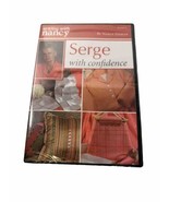Serge With Confidence Sewing With Nancy DVD  Series Nancy Zieman NEW SEALED - £15.23 GBP
