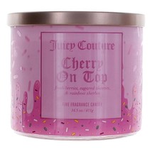 Juicy Couture 14.5 oz Soy Wax Blend 3 Wick Candle - Cherry On Top - $41.49