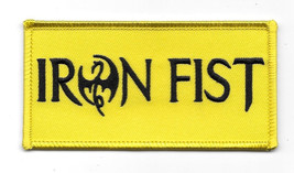 Marvel Comics Iron Fist TV Series Name Logo Embroidered Patch, NEW UNUSED - £6.28 GBP