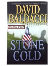 STONE COLD by David Baldacci hardcover book with dustjacket (used) - £4.64 GBP