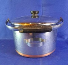 Revere Ware Stock Pot With Bail Handle and Copper Bottom Vintage - $36.45
