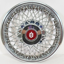ONE 1982-1986 Oldsmobile Ciera / Firenza / Omega # 4095 13&quot; Wire Hubcap 14070269 - £39.95 GBP
