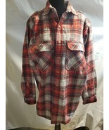 Ozark Wilderness Outfitters Plaid Shirt 100% Cotton Sz Lrg - $452.43 MXN
