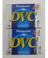 Panasonic DVC 60 Min Digital Video Cassette 2 Pack - £11.65 GBP