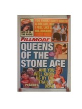 Queens of the Stone Age Poster The Fillmore Stoneage-
show original titl... - $67.22