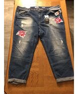 Black Daisy Womens Jamie Capri Jeans Size 24 0012 - $74.54 CAD