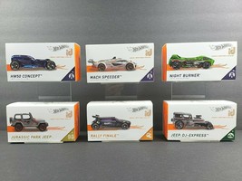 6 Hot Wheels ID Unique Vehicles Variety Set Limited Run Collectible Toy Cars NEW - £47.20 GBP