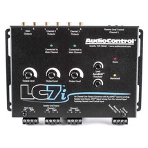 AudioControl LC7i Black 6-Channel Line Output Converter with Bass Restor... - $398.99