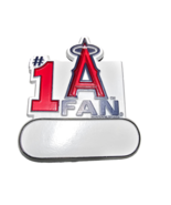 Los Angeles Angels #1 Fan Magnet #1 &#39;A&#39; Fan Size 3 By 3 New MLB - £6.29 GBP