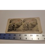 Getting His Rations Stereoview Card #11 Military Troops Eating Home Trea... - $32.57 CAD