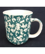6) Tienshan Folk Craft Moose Country Mugs/Cups-Sponge Green-8 oz.;MICROW... - £7.86 GBP
