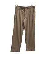 Kilburne and Finch Mens Chino Pants Brown Stretch Flat Front Tan Beige 3... - $15.83
