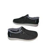 Hey Dude Wendy Corduroy Black Womens Casual Slip-On Sz 7 - $18.62