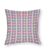 Mondxflaur Flower Grid Decorative Pillow Case Covers for Couches Sofas P... - $15.07 CAD+