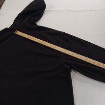 Basic Editions Men's Black Full Zip Fleece Lined Hoodie Jacket Size Large  image 10