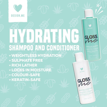 DESIGNME GLOSS.ME Hydrating Shampoo, Liter image 4